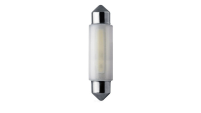 Bec auto sofit HELLA Retrofit cu LED 12V soclu SV8,5-8 , lungime 41 mm alb 35 lm, temp culoare 5000K, putere 1W, fara omologare