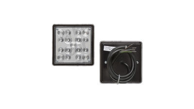 Stop spate lampa Universal, spate, omologare ECE, 12/24V,140mm, 110x110x32mm, fara lumina de dat inapoi, fara lampa ceata, led, suport surub,, Stanga , Dreapta
