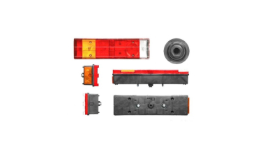 Stop, lampa spate MERCEDES SPRINTER, 01.1995-2006, PICK-UP, EU, partea stanga, 7 functii; fara lampa nr.; Latime: 452 mm; Inaltime: 116 mm;