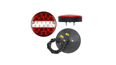 Stop spate lampa Universal, spate, omologare ECE,12/24V, 44x140mm, led, fara lumina numar de inmatriculare, semnalizare alba,, Stanga , Dreapta