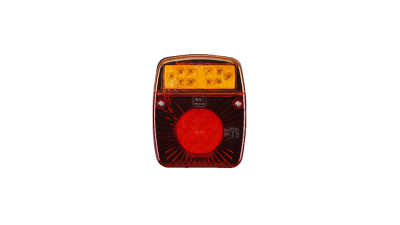 Lampa spate universala, partea Stanga, Dreapta 101x121x56mm, 12/24V, fara mers inapoi, fara ceata, cu lampa numar, cu LEDURI, 