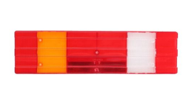 Sticla stop spate dispersor lampa Mercedes Benz ACTROS, 09.1996-09.2002, partea Stanga, cu 7 functii, 522x141mm, omologare ECE, Best Auto Vest
