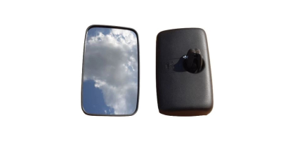 Oglinda exterioara universala PEUGEOT J9, 1980-1987, Renault MASTER, 1980-1998; TRAFIC, 1980-2001, VW TRANSPORTER (T4), 07.1990-03.2003, ajustabil manual; carcasa neagra; sticla convexa; 265x155mm pentru brat 14/24mm