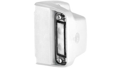 Lampa numar inmatriculare HELLA 12/24V; lungime cablu 2m; LED; cu cabluri; 