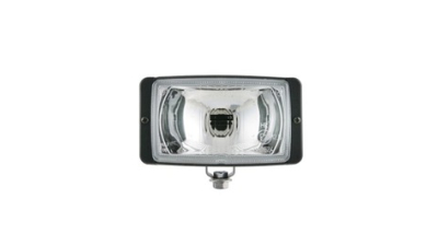 Far de drum , Proiector Universal Stanga+Dreapta Wesem Fata , Rectangular, 12/24V, 138X78X60Mm , Tip Bec H3, Omologare Ece, Carcasa Neagra , 1Buc,