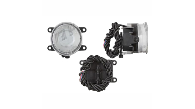 Proiector ceata, Lumina de zi cu LED stg=dr. insertie silver 1 buc, Suzuki Swift 2005-2017, SX4 2006-2013; SX-4 S-Cross 2013-2016, Toyota Aygo 2005-2012