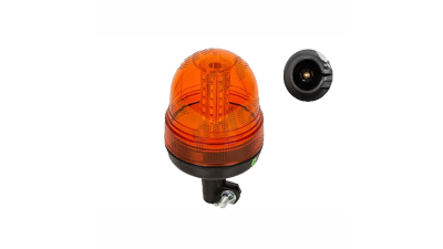 Girofar auto NEOLITE 12/24V cu 60 leduri orange cu suport tubular, diam. 130 mm, inaltime 205 mm