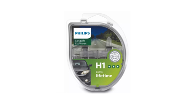 Bec H1 PHILIPS 99ZB170P, 12V; 55W; longlife ecovison; P14.5s; ECE, 2 buc.