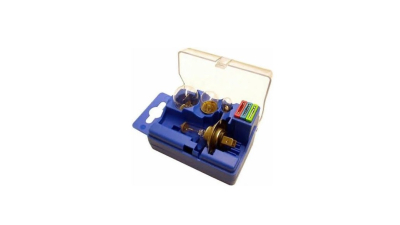Set becuri auto HELLA 12V; kit: H7, P21W, R5W, T4W, 3 sigurante; 8GH007157941