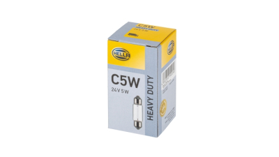 Bec auto HELLA 24V 5W, soclu SV8.5-8, lungime 36mm , tip sofit Festoon, 1 buc. 8GM002092241