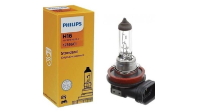 Bec H16 PHILIPS 99ZS036P, 12V; 19W; standard; PGJ19-3; ECE, 1 buc.