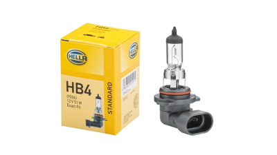 Bec auto halogen HB4 (9006) HELLA 12V; 51W; P22d; 8GH005636121, 1 buc.