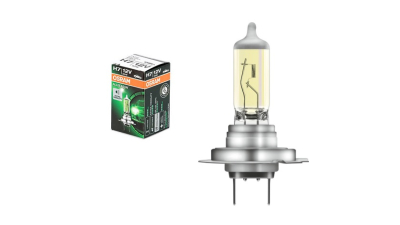 Bec auto halogen OSRAM H7 12V; 55W; allseason super; 30% mai multa lumina; galben; Px26d; 64210ALL, 1 buc.