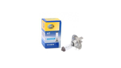 Bec auto halogen HELLA H7 12V; 55W; +120%; Px26d; 8GH223498031, 1 buc.