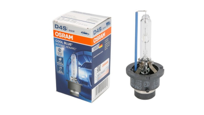 Bec auto Xenon D4S pentru far OSRAM Cool Blue Intense cu pana la 20% mai multa lumina, 12/24V; 35W; 3200lm, culoare temperatura 6000K; P32d-5; 1 buc. 66440CBI