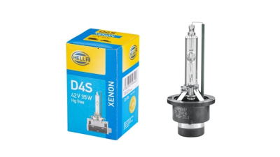 Bec auto Xenon D4S pentru far HELLA, 12/24V; 35W; 3200 lm, culoare temperatura 4300K; P32d-5; 1 buc. 8GS007949311