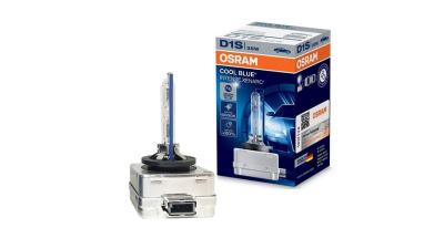 Bec auto Xenon D1S pentru far OSRAM COOL BLUE Intense cu + 20% mai multa lumina, 3200 lumeni; temp. culoare 6000K 35W PK32d-2 , 12/24V, 1 buc. 66140CBI
