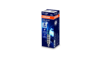 Bec auto cu halogen OSRAM H1 12V 55W COOL Blue Intense; 20% mai multa lumina; albastru; P14.5s; 1 buc. 64150CBI