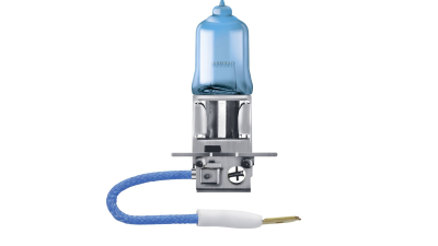 Bec H3 PHILIPS 99ZS192P, 12V; 55W; WhiteVision ultra; albastru; PK22s; ECE, 1 buc.
