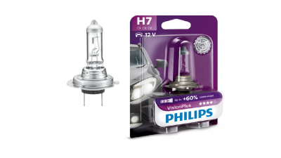 Bec H7 PHILIPS 99ZS203P, 12V; 55W; VisionPlus; 60% mai usor; Px26d; ECE, 1 buc.