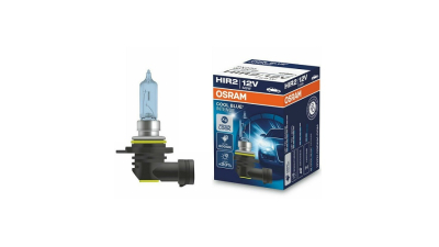 Bec auto halogen HIR1 (9011) OSRAM 12V; 55W; cool blue intense; 20% mai multa lumina; culoare temperatura 4200K; albastru; PX22D; 9012CBI, 1 buc