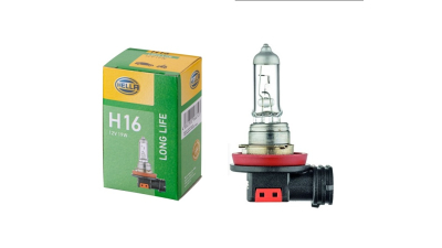 Bec auto HELLA H16 12V; 19W; long life; durabilitate tripla; PGJ19-3; 1 buc.