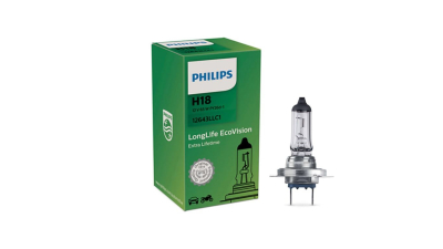 Bec H18 PHILIPS 99ZS306P, 12V; 65W; longlife ecovison; PY26d-1; ECE, 1 buc.