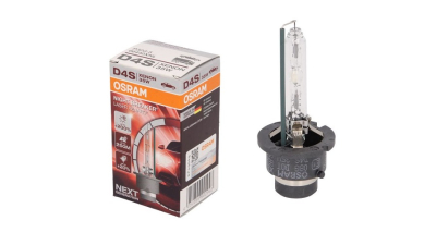 Bec auto Xenon D4S pentru far OSRAM Night Breaker Laser cu pana la 200% mai multa lumina, 12/24V; 35W; 3200 lm, culoare temperatura 4400K; P32d-5; 1 buc. 66440XNL