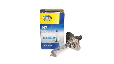 Bec auto halogen HELLA H7 24V; 70W; Px26d; 8GH007157241, 1 buc.