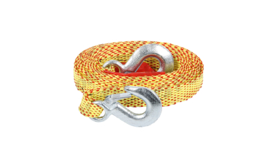 Chinga remorcare sufa ancorare si/sau ridicare chinga tractare 1.4 tone prindere cu carlige culoare orange