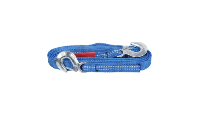 Chinga remorcare sufa ancorare si/sau ridicare chinga tractare 2.5 Tone prindere cu carlige culoare Albastra