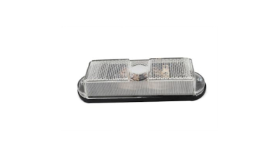 Lampa gabarit auto BestAutoVest 12V/ 24V dreptunghiulara Alba, 125x45x28mm , 1 buc.