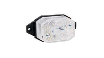 Lampa gabarit auto BestAutoVest 12/24V, rectangulara, culoare Alba, 64x42x33mm, 1buc