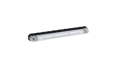 Lampa gabarit auto BestAutoVest 12V/ 24V cu LED dreptunghiulara Alba, 235x22x25mm , cu cablu, 1 buc.