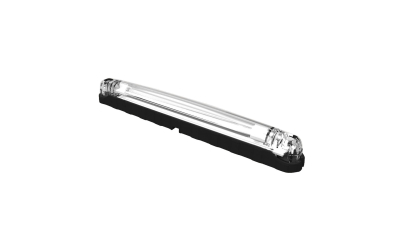 Lampa gabarit auto BestAutoVest 12V/ 24V cu LED dreptunghiulara Rosie, 235x22x25mm , cu cablu, 1 buc.
