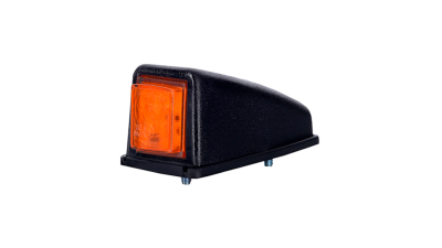 Lampa gabarit auto BestAutoVest 12/24V cu LED, culoare Galbena , 52x47x102mm, fixare cu suruburi