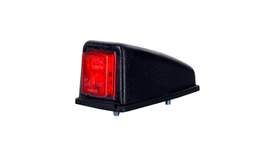 Lampa gabarit auto BestAutoVest 12/24V cu LED, culoare Rosie , 52x47x102mm, fixare cu suruburi