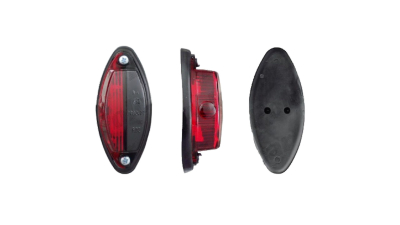 Lampa gabarit auto BestAutoVest 12V/ 24V, Rosu- Negru, 45x100x40mm, Stanga/ Dreapta, 1buc
