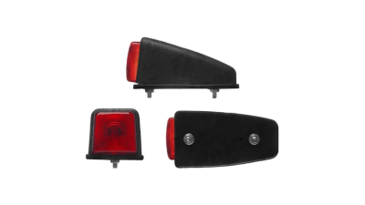 Lampa gabarit auto BestAutoVest 12/24V, culoare Rosie , 52x47x102mm, fixare cu suruburi