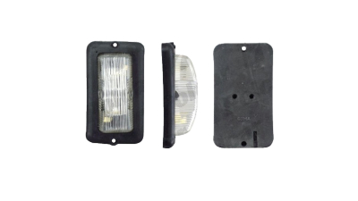 Lampa gabarit auto BestAutoVest 12V/ 24V, dreptunghiulara Alba cu LED, 50x95x30mm , 1 buc.
