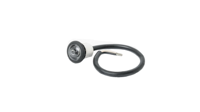 Lampa gabarit auto BestAutoVest 12V rotunda Alba cu led, diametru 27.5mm , 1 buc.