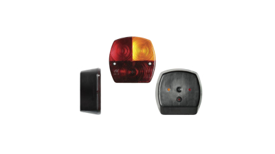 Lampa auto BestAutoVest pentru remorca partea Dreapta 12/24V 115x115x50mm fara lampa numar 1 buc.