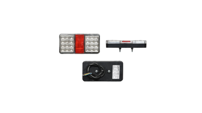 Lampa auto BestAutoVest pentru remorca partea Dreapta/ Stanga led 12V 149x74x26mm , alb , 1 buc.