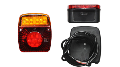 Lampa auto BestAutoVest pentru remorca cu leduri stg./dr. 12V , 121x101x56mm fara mers inapoi si ceata , 1 buc.