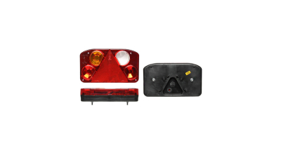 Lampa auto BestAutoVest pentru remorca 238x138x54mm partea Stanga cu ceata si mers inapoi