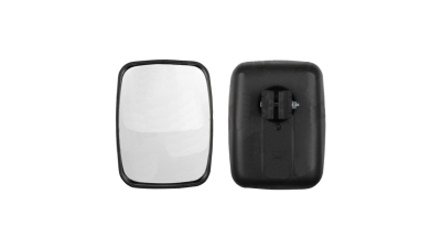Oglinda retrovizoare exterioara panoramica Camion/Tir Partea Stanga/ Dreapta Convex Manuala Fara Incalzire 190x140mm pentru brat fi17/32mm, sticla convexa 300mm, pentru microbuse/camionete