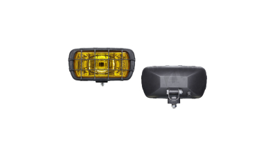 Far de drum , Proiector Universal  Stanga/ Dreapta Wesem Fata , 12/24V 195X96X83Mm Rectangular , Tip Bec H3, Omologare Ece , 1Buc , Sticla Galbena, Carcasa Neagra