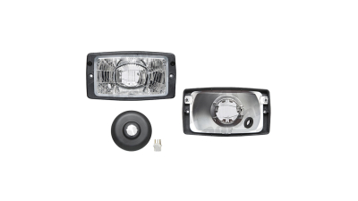 Far Universal, Tip bec H4, omologare ECE, cu lampa de stationare,rectagular , 184x102x88mm, Stanga , Dreapta
