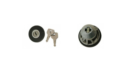 Buson rezervor Fiat 126 P, 1987-09.2000; Cinquecento (170), 11.1993-10.1998; Panda (141a), 1986-12.2002, negru, Aftermarket