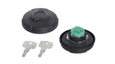 Buson rezervor Opel Astra F, 09.1991-12.2002; Calibra, 10.1989-07.1997; Omega A, 09.1986-12.1993, negru; cu chei, Aftermarket